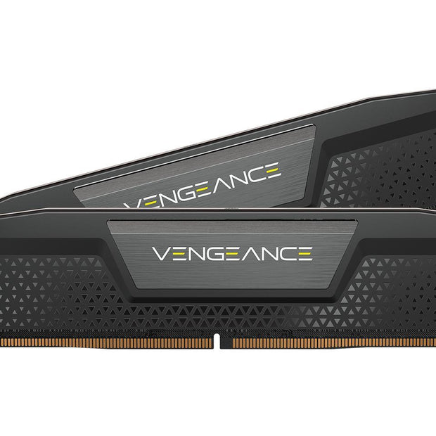 DDR5, 6000MT/s 32GB 2x16GB DIMM, Unbuffered, 36-44-44-96, Std PMIC, XMP 3.0, VENGEANCE DDR5 Black Heatspreader, Black PCB, 1.4V