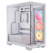 CORSAIR 3500X LX-R RGB Tempered Glass Mid-Tower PC Case White