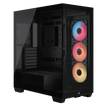 CORSAIR 3500X RS-R ARGB Tempered Glass Mid-Tower PC Case Black