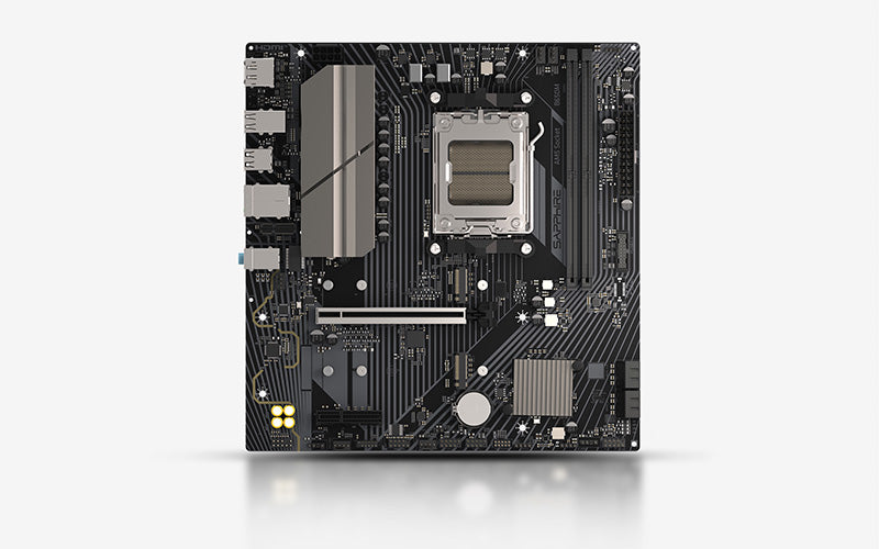 SAPPHIRE B650M-E motherboard;Chipset: AMD B650;AMD Ryzen 7000, 8000, and 9000 series