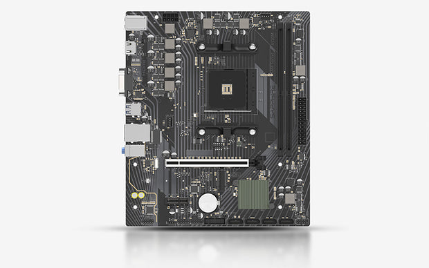 SAPPHIRE A520M-E motherboard;Chipset: AMD A520;AMD Ryzen 3000, 4000G, 5000, and 5000G series (up to Ryzen 7 5800X3D)
