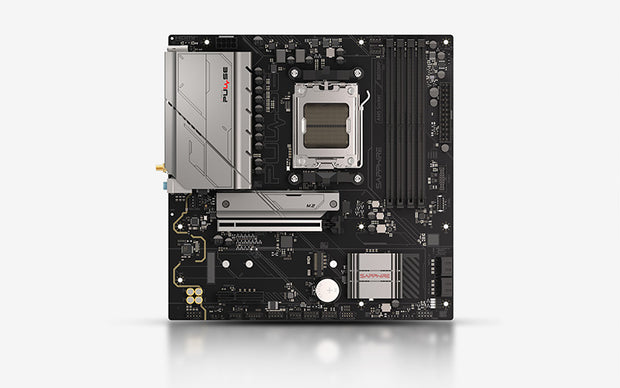 SAPPHIRE PULSE B850M WIFI motherboard;AMD B850;AMD Ryzen 7000, 8000, and 9000 series;192 GB