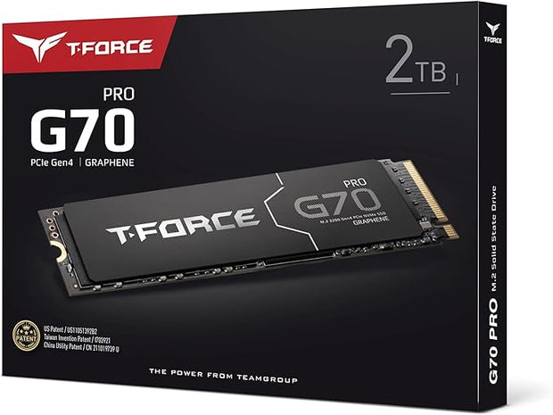 T-FORCE M.2-2280 PCI-E Gen4x4 G70 PRO 2TB RETAIL W/STICKER