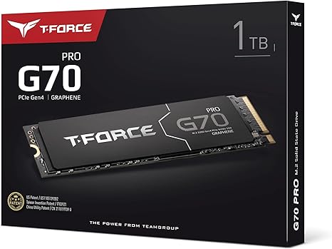 T-FORCE M.2-2280 PCI-E Gen4x4 G70 PRO 1TB RETAIL W/STICKER
