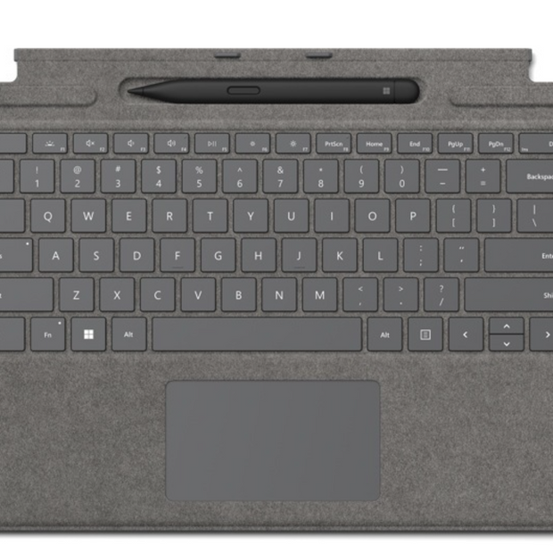 Surface Pro Keyboard with Slim Pen Commercial Platinum