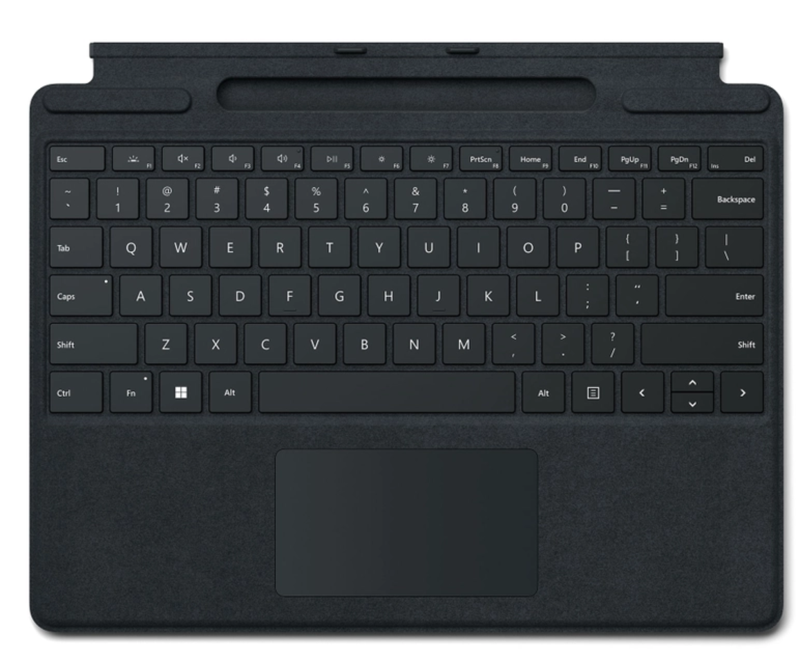Surface Pro Keyboard with Pen Storage SC English Commercial Black
