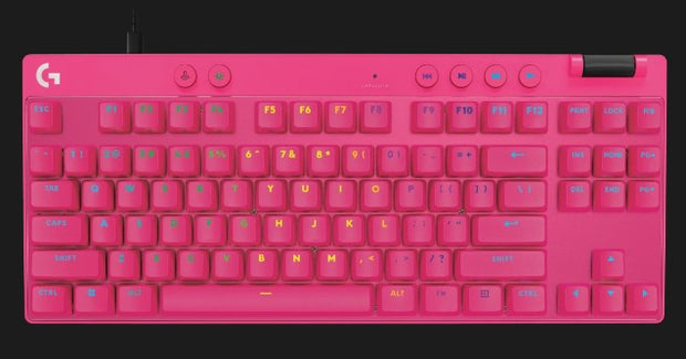 PRO X TKL RAPID tenkeyless gaming keyboard with  Magnetic Analog Switches - Magenta