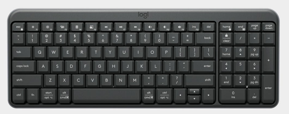Logitech K250 Bluetooth wireless keyboard - Graphite