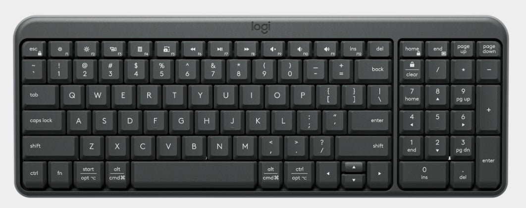 Logitech K250 Bluetooth wireless keyboard - Graphite