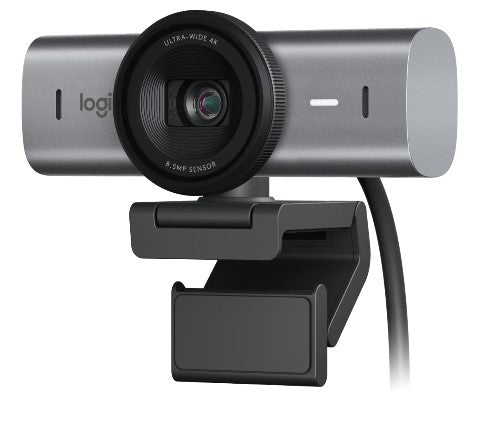 Logitech MX Brio Ultra HD 4K Webcam - Graphite