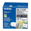 Brother DK11240 White Label 600 (102x51mm) labels per roll