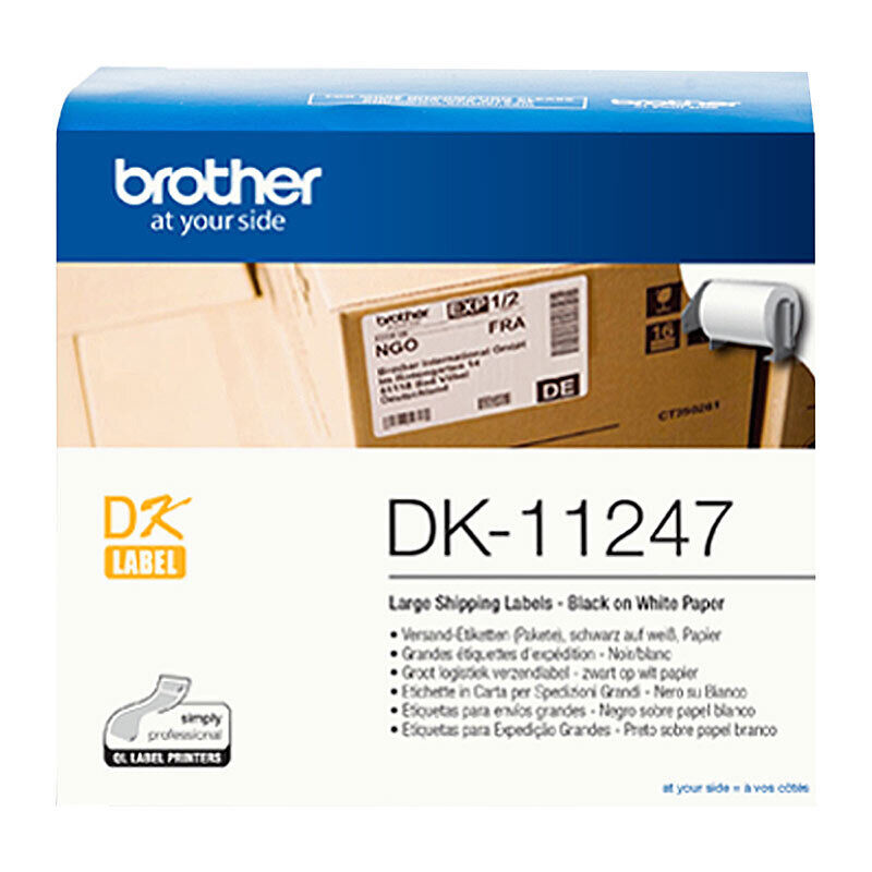 Brother DK11247 White Label 180 (103x164mm) per roll
