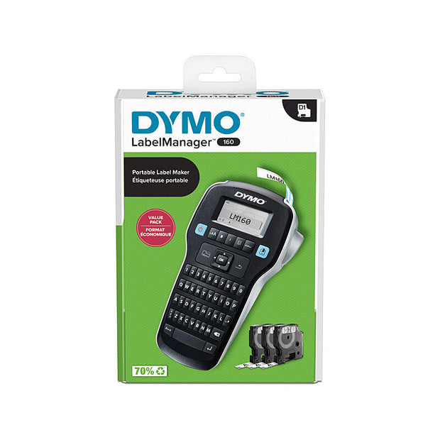 Dymo LM 160 Value Pack (NP) Black