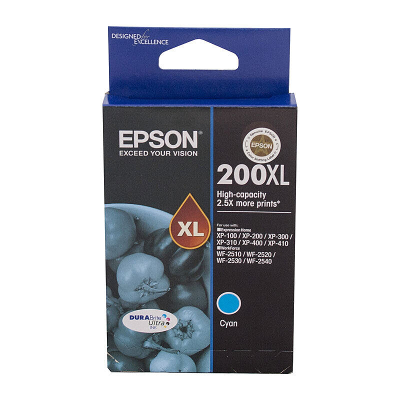 Epson 200XL Ink Cart 450 pages Cyan