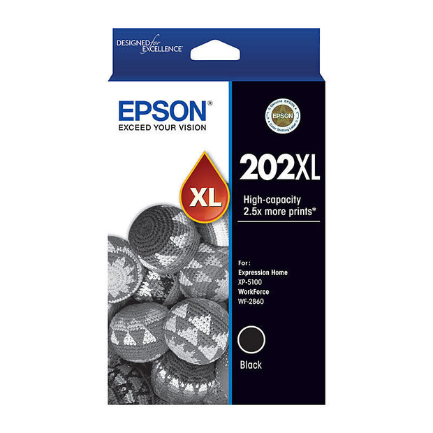 Epson 202XL Ink Cart Black