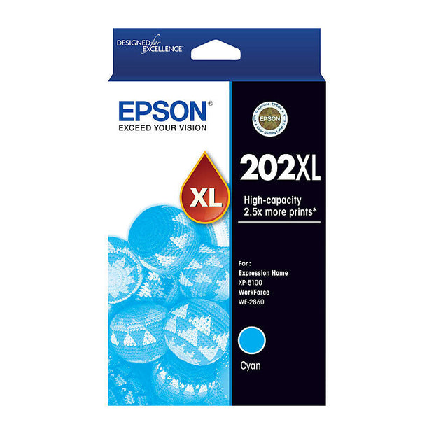 Epson 202XL Ink Cart Cyan