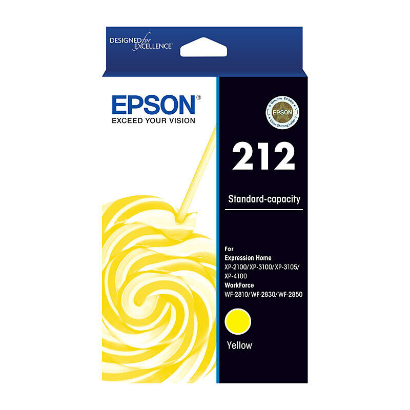 Epson 212 Ink Cart Yellow