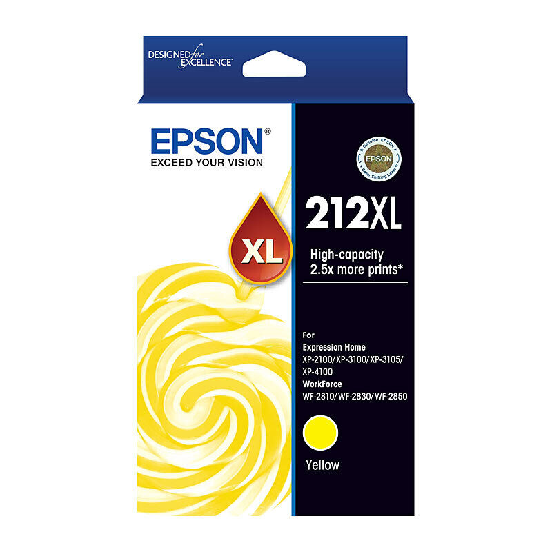 Epson 212XL Ink Cart Yellow