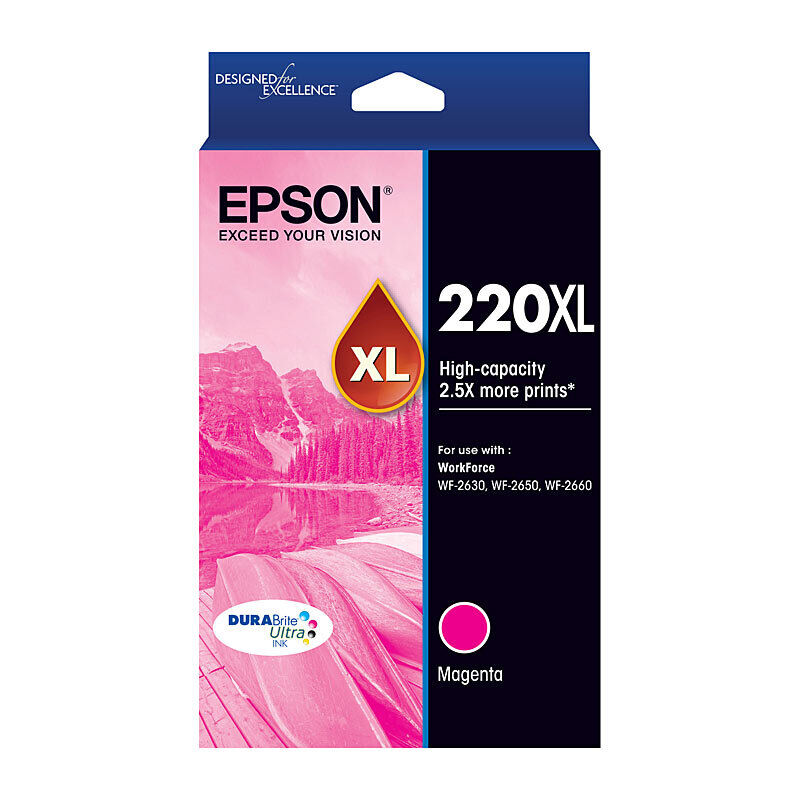 Epson 220XL Ink Cart 450 pages Magenta