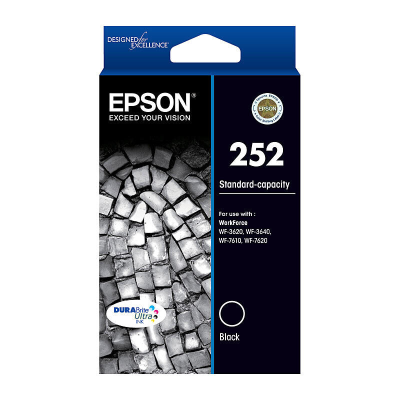 Epson 252 Ink Cart 350 pages Black