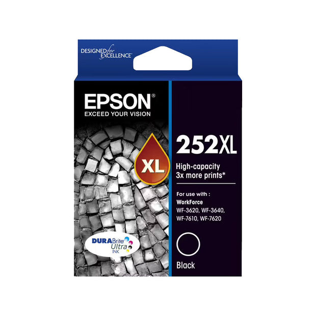 Epson 252XL Ink Cart 1,100 pages Black