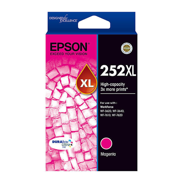 Epson 252XL Ink Cart 1,100 pages Magenta