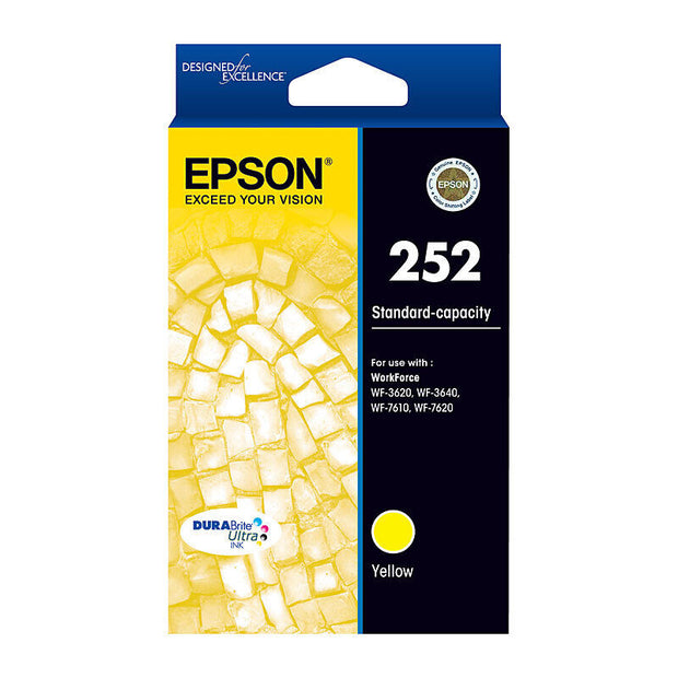 Epson 252 Ink Cart 300 pages Yellow