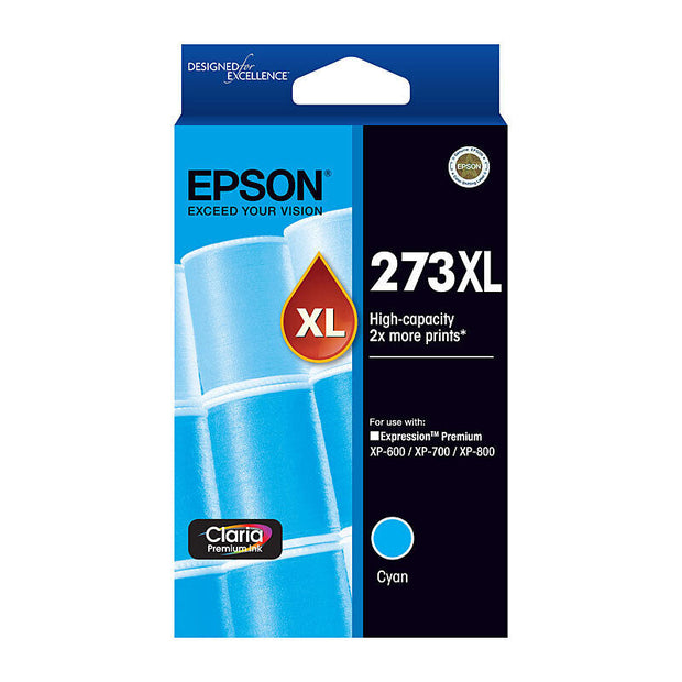 Epson 273XL Ink Cart 650 pages Cyan