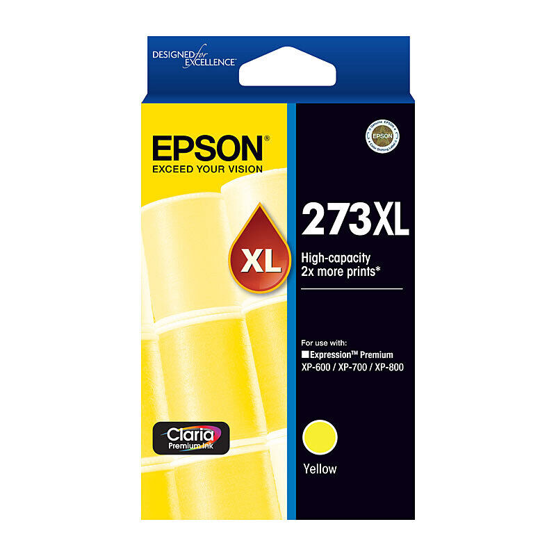 Epson 273XL Ink Cart 650 pages Yellow