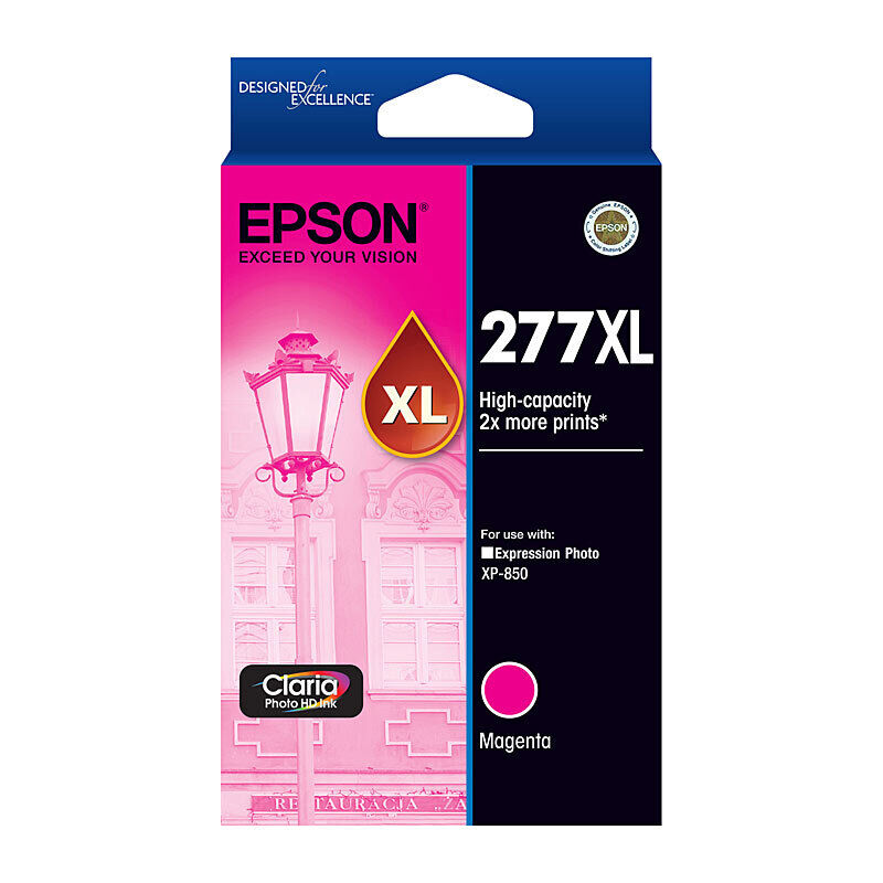 Epson 277XL Ink Cart 740 pages Magenta