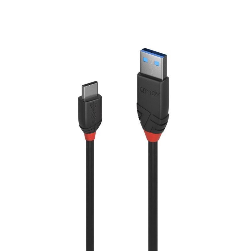 Lindy 1.5m USB 3.1 C - A 3A Black