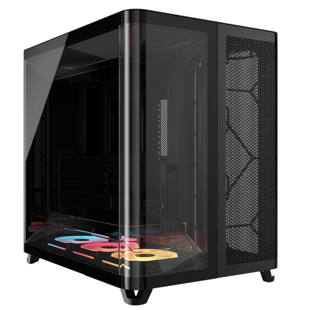 AIR 5400 LX-R LINK Tempered Glass Mid-Tower, Black