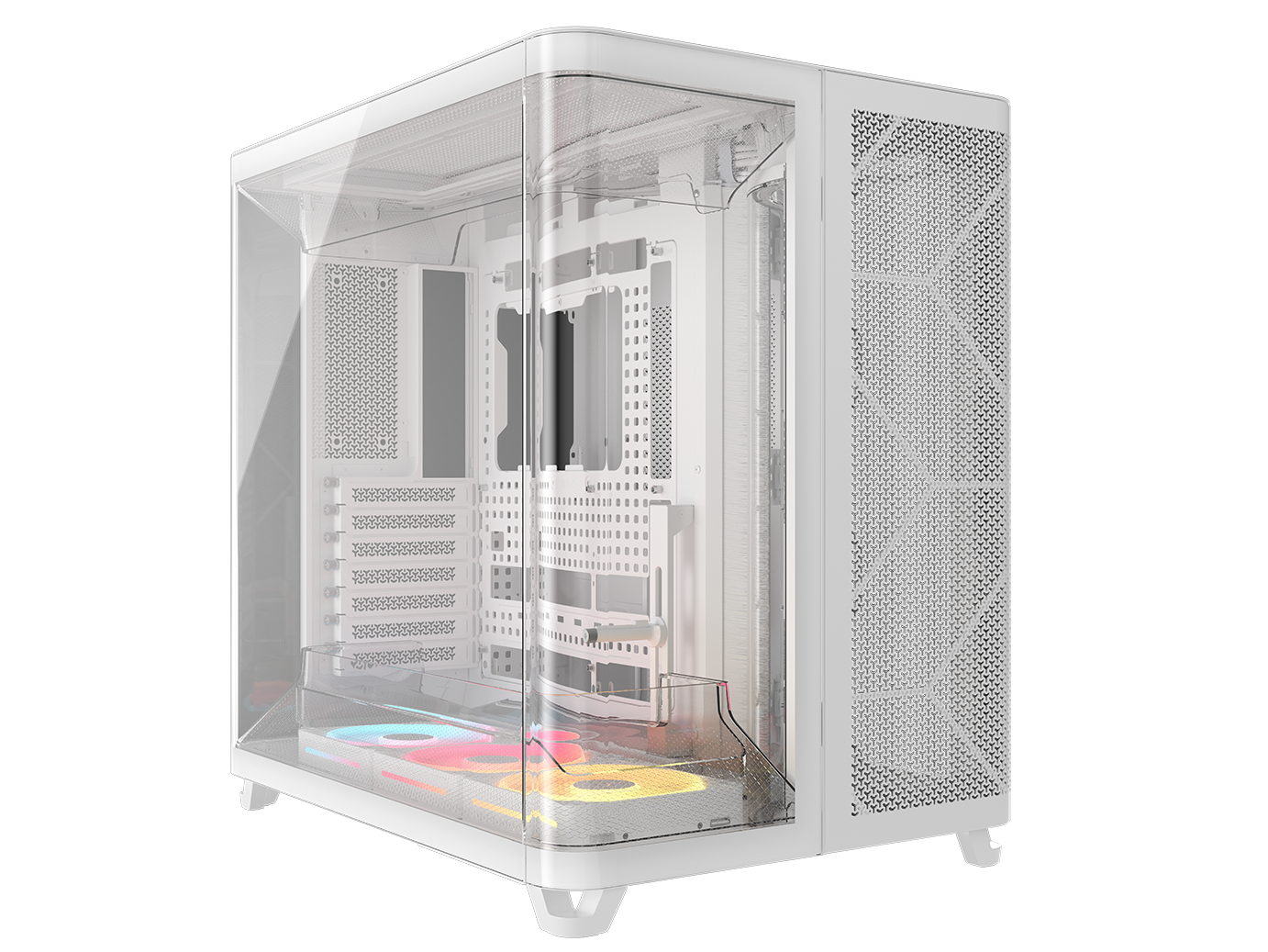 AIR 5400 LX-R LINK Tempered Glass Mid-Tower, White