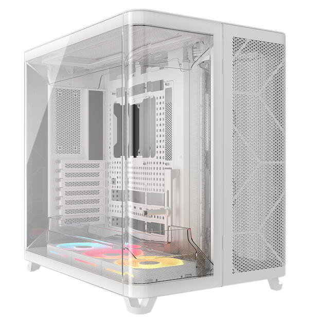 AIR 5400 LX-R LINK Tempered Glass Mid-Tower, White