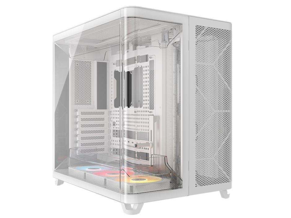 AIR 5400 RS-R ARGB Tempered Glass Mid-Tower, White