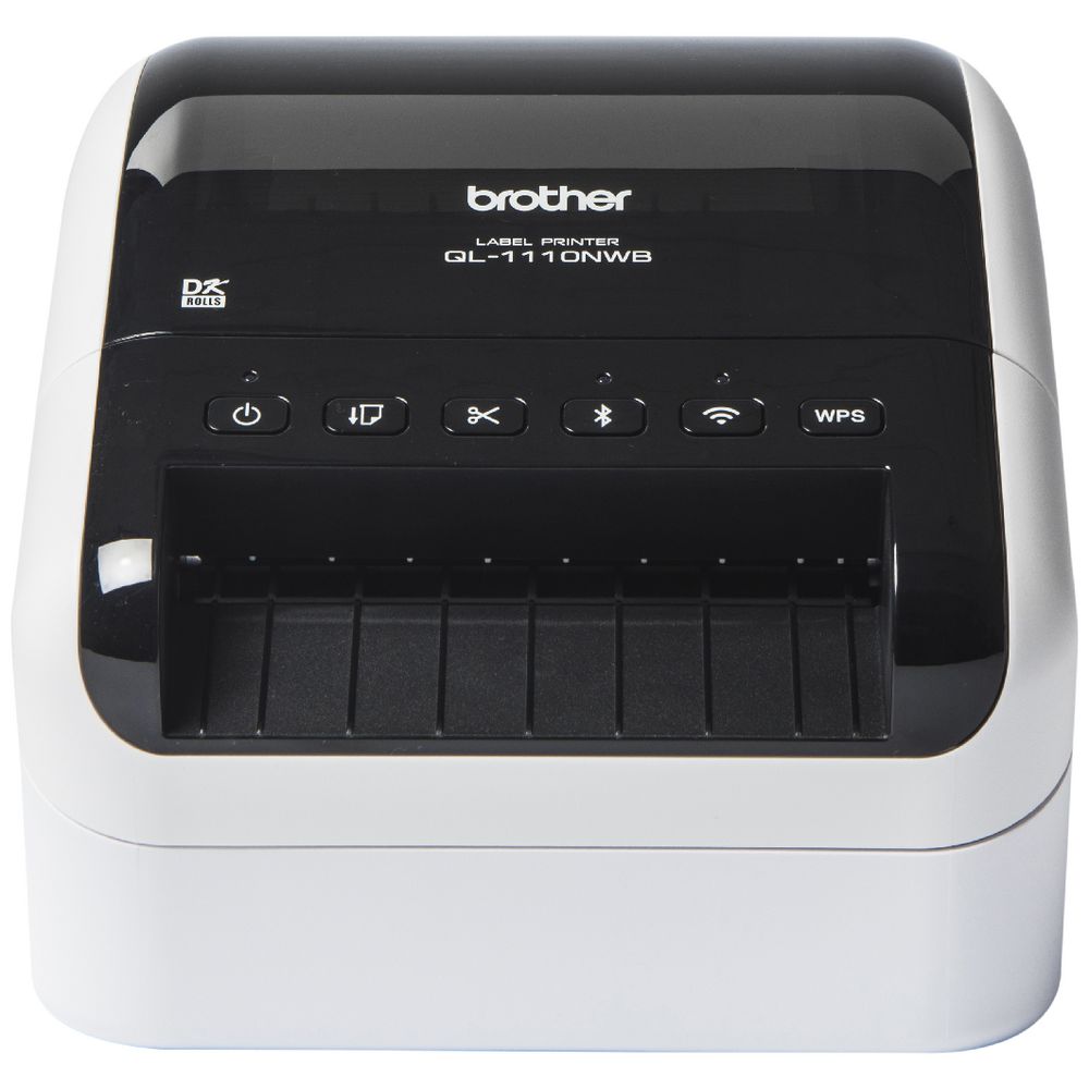 NETWORKABLE,WIRELESS & BLUETOOTH EXTRA WIDE HIGH SPEED LABEL PRINTER / UP TO 102MM / Get 25% off when you purchase w 18x DK-11247 Rolls + 1xQL-1110NWB