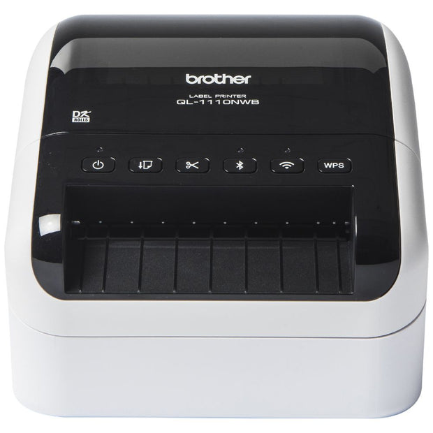 NETWORKABLE,WIRELESS & BLUETOOTH EXTRA WIDE HIGH SPEED LABEL PRINTER / UP TO 102MM / Get 25% off when you purchase w 18x DK-11247 Rolls + 1xQL-1110NWB