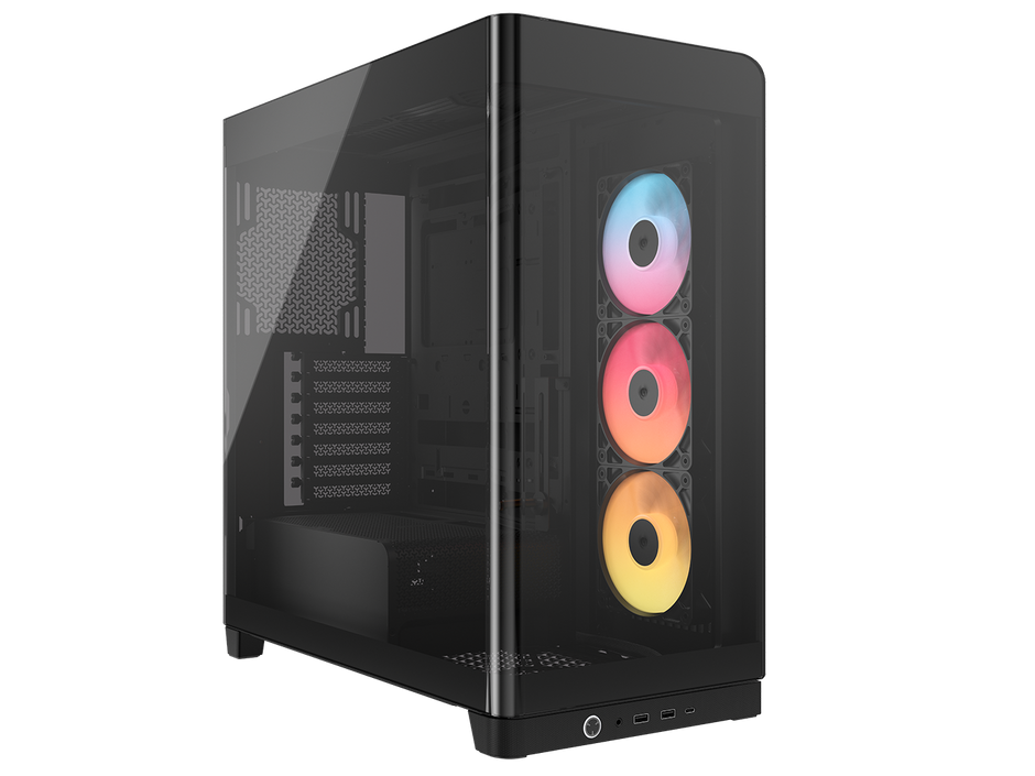 CORSAIR FRAME 4500X RS-R ARGB Panoramic Glass Mid Tower Case Black