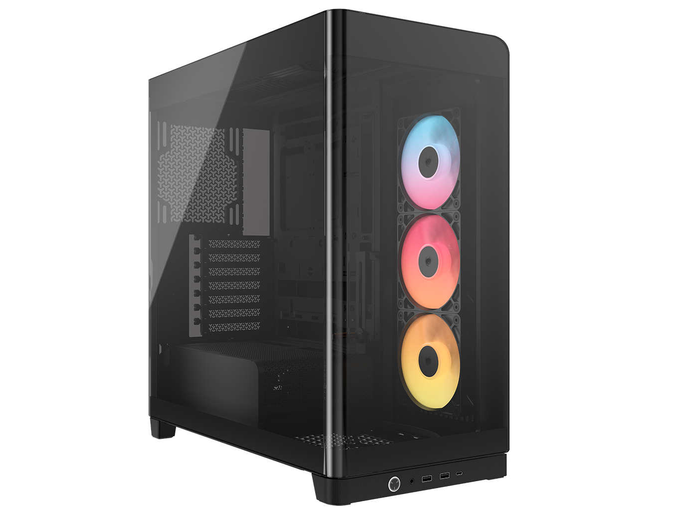 CORSAIR FRAME 4500X RS-R ARGB Panoramic Glass Mid Tower Case Black