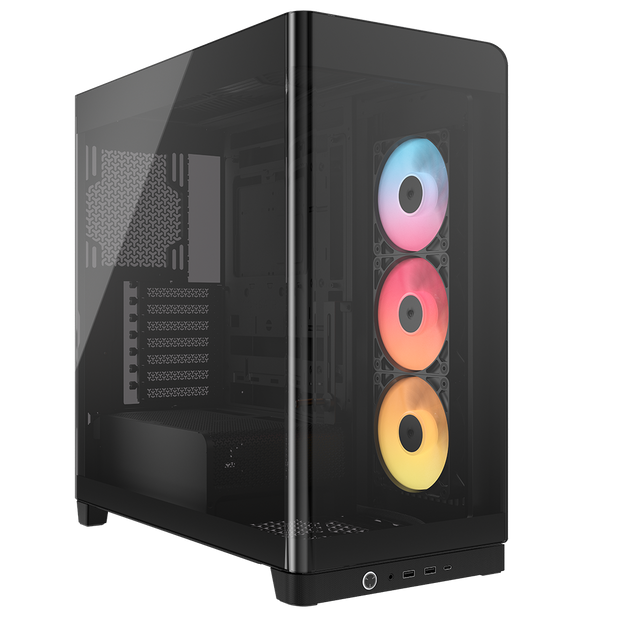 CORSAIR FRAME 4500X RS-R ARGB Panoramic Glass Mid Tower Case Black