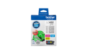 LC432PK3 COLOUR VALUE PACK - UP TO 550 PAGES
