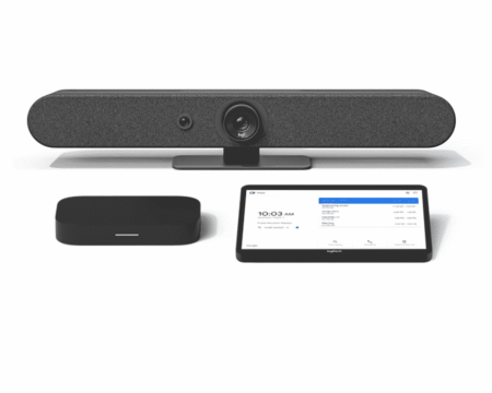 Logitech Tap w/ Rally Bar + Google Meets Chromebox - Medium Room Bundle