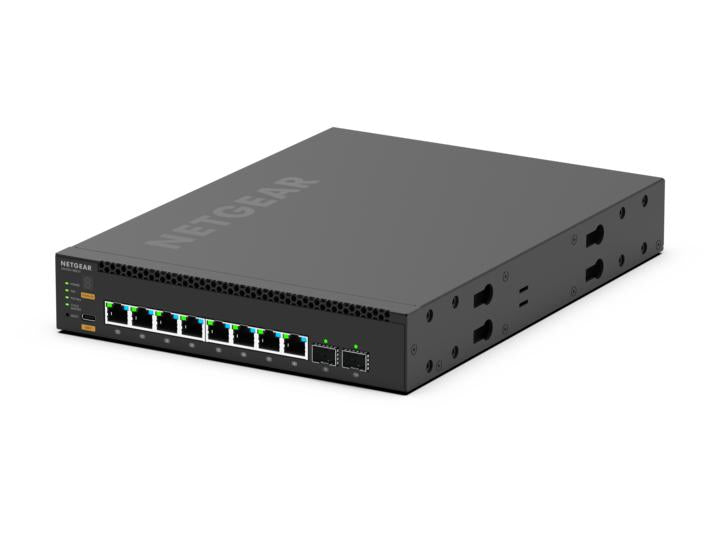 NETGEAR M4350-8M2V 10-Port Managed Switch with 8 x 2.5G PoE++ with 2 x 25GBASE-X SFP28 (MSM4310)