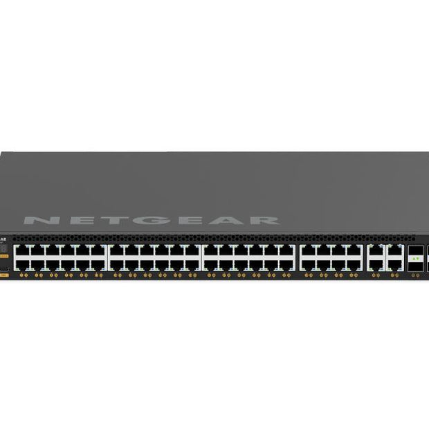 NETGEAR M4350-44M4X4V 52-Port Managed Switch with 44 x 2.5G and 4 x 10g/Multi-Gig PoE+ with 4 x 25GBASE-X SFP28 (MSM4352)