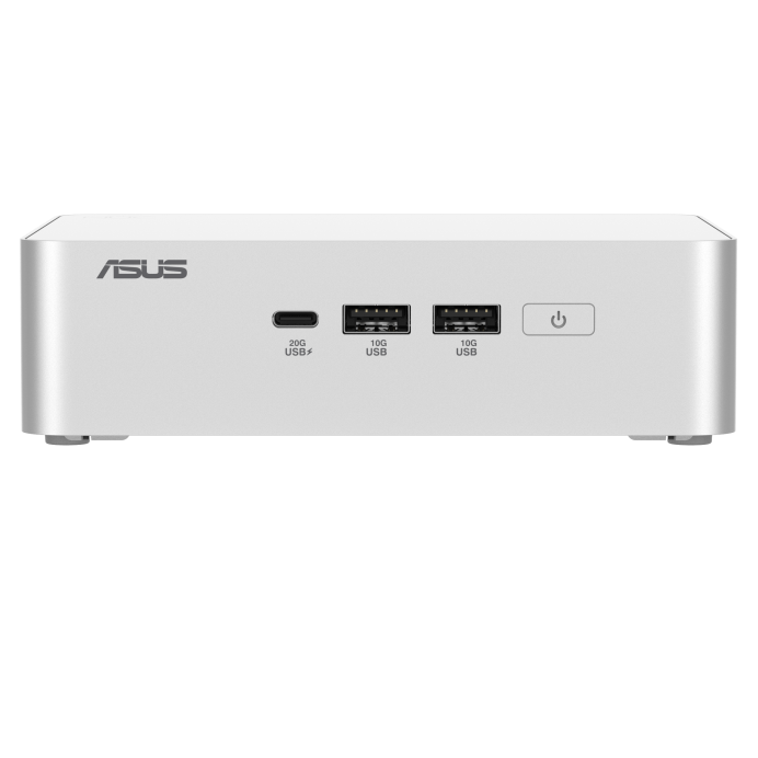 ASUS NUC 15 PRO Plus, Cyber Canyon, ARL-H 28W (U9 285H), Integrated GPU, Intel Wi-Fi 7 BE201, Kit (L6), Stylish Form Factor - AU Cord included