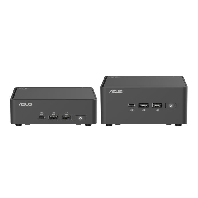 ASUS NUC 15 PRO, Cyber Canyon, ARL-H 28W (U7 255H), Integrated GPU, Intel Wi-Fi 7 BE201, Kit (L6), Tall Form Factor - AU Cord included