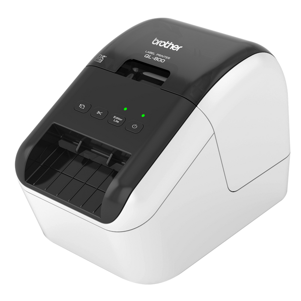 HIGH SPEED PROFESSIONAL PC/MAC LABEL PRINTER / UP TO 62MM WITH BLACK/RED PRINTING / Receive 15% off when you purchase  8x DK-22251 Rolls + 1x QL-800