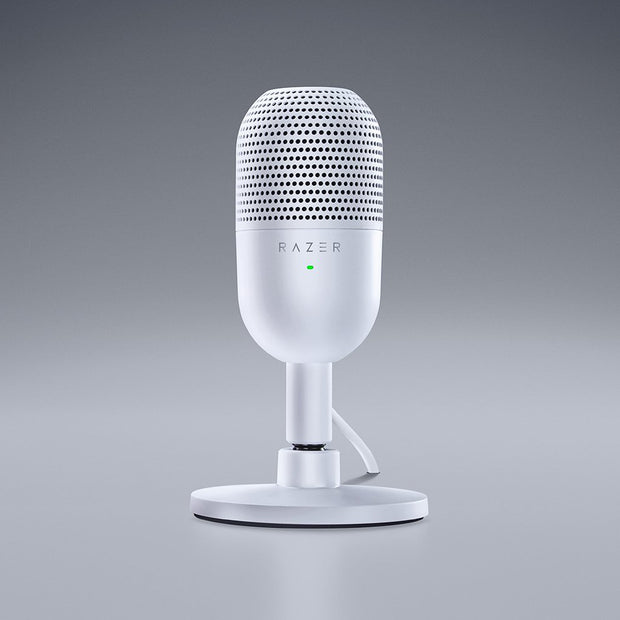 Razer Seiren V3 Mini-Ultra-Compact USB Microphone-White Edition-FRML Packaging