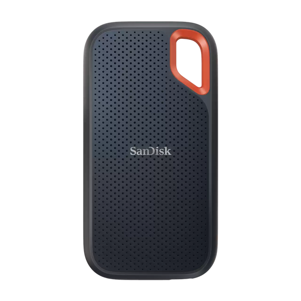 SanDisk Portable SSD, E61 1TB, USB 3.2 Gen 2, Type C & A compatible, R 1050MB/s, W 1000MB/s, IP65 , 256-bit AES hardware encp, 5Y