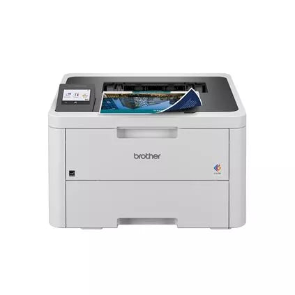 Compact Color Laser Printer, Print speeds of Up to 26 ppm, 2-Sided Printing, Wired & Wireless networking, 2.7-inch Touch Screen